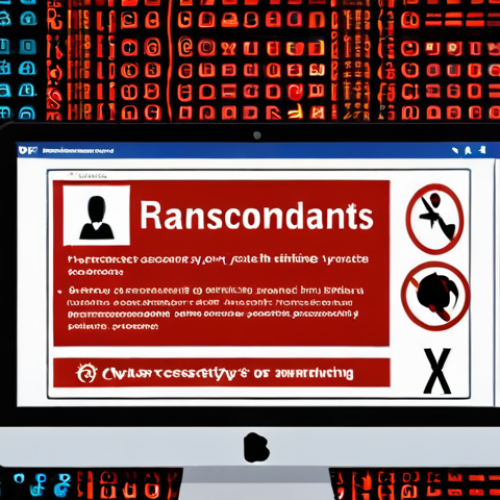 Home 7 **Understanding Cybersecurity Fundamentals**:
"An illustration depicting various types of cyber threats such as malware, ransomware, and phishing. Include elements like a computer screen with warning signs, a digital lock symbolizing security, and a background of binary code to represent the importance of understanding cybersecurity fundamentals."