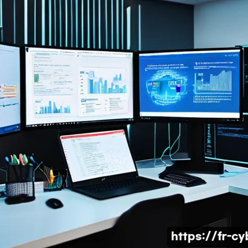 사이버위협 대응 전문가 자격증 취득 방법 - **Prompt 1: The Dedicated Learner's Hub**
    "A bright, modern home office space where a young adul...